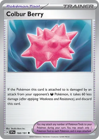 Colbur Berry 168/252 from Surging Sparks