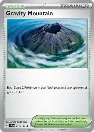 Gravity Mountain 177/252 from Surging Sparks