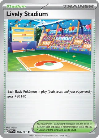 Lively Stadium 180/252 from Surging Sparks