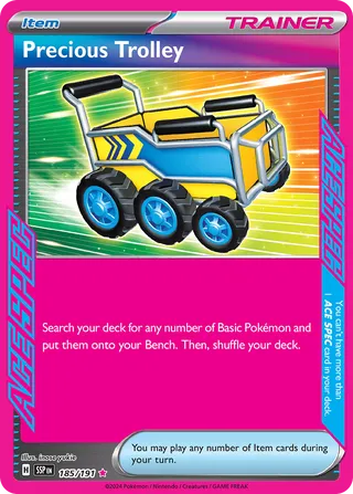 Precious Trolley 185/252 from Surging Sparks