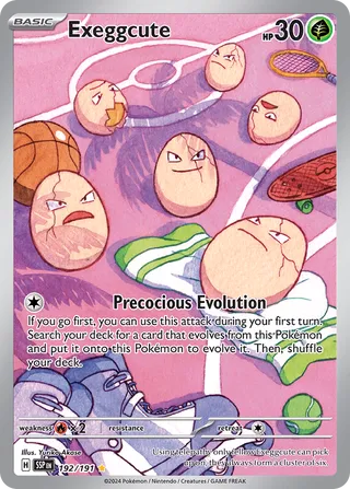 Exeggcute 192/252 from Surging Sparks
