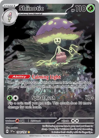 Shiinotic 194/252 from Surging Sparks