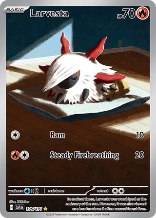 Larvesta 196/252 from Surging Sparks