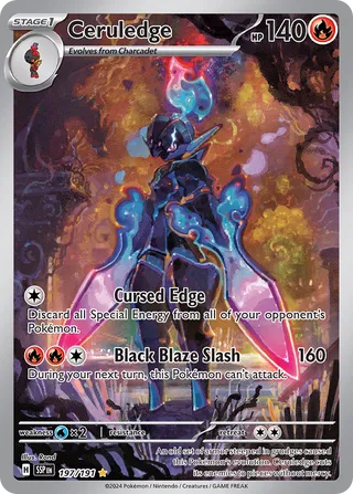 Ceruledge 197/252 from Surging Sparks