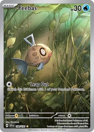 Feebas 198/252 from Surging Sparks