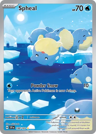 Spheal 199/252 from Surging Sparks