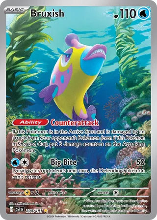 Bruxish 200/252 from Surging Sparks