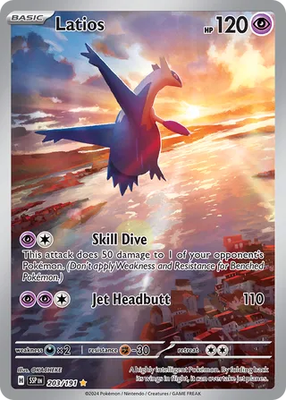 Latios 203/252 from Surging Sparks