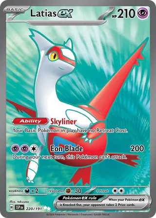 Latias ex 220/252 from Surging Sparks