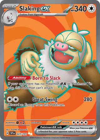 Slaking ex 227/252 from Surging Sparks