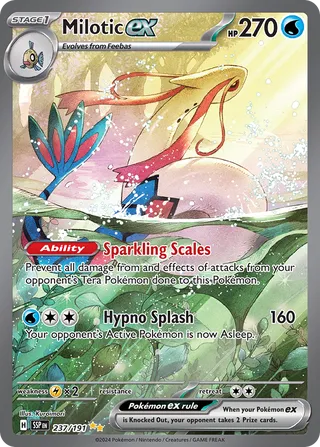 Milotic ex 237/252 from Surging Sparks
