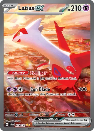 Latias ex 239/252 from Surging Sparks