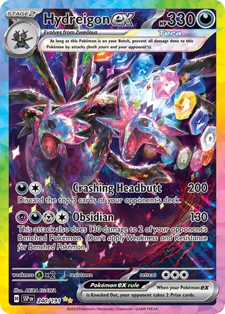Hydreigon ex 240/252 from Surging Sparks