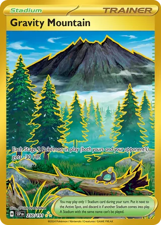 Gravity Mountain 250/252 from Surging Sparks