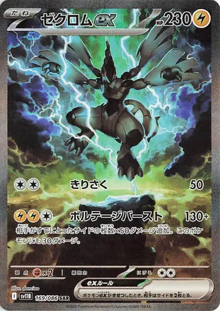 Zekrom ex 169/174 from Black Bolt