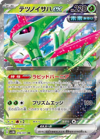 Iron Leaves ex 16/100 from Cyber Judge