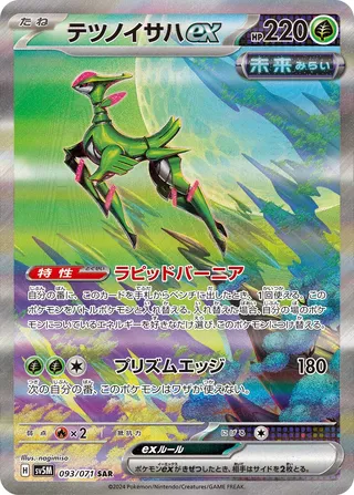 Iron Leaves ex 93/100 from Cyber Judge