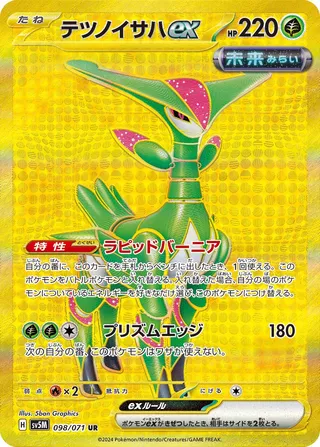 Iron Leaves ex 98/100 from Cyber Judge