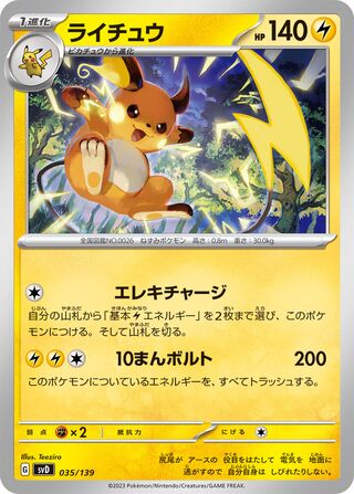 Raichu 35/139 from ex Starter Decks