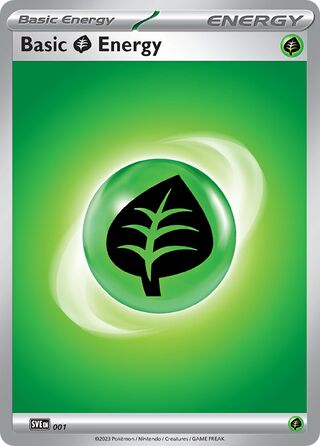 Basic Grass Energy 1/16 from Scarlet & Violet Energies