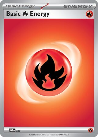 Basic Fire Energy 2/16 from Scarlet & Violet Energies
