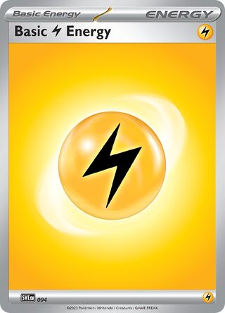 Basic Lightning Energy 4/16 from Scarlet & Violet Energies