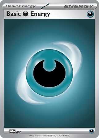 Basic Darkness Energy 7/16 from Scarlet & Violet Energies