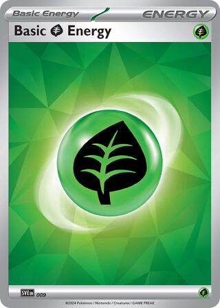 Basic Grass Energy 9/16 from Scarlet & Violet Energies