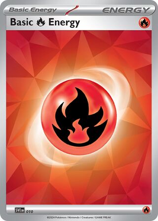 Basic Fire Energy 10/16 from Scarlet & Violet Energies
