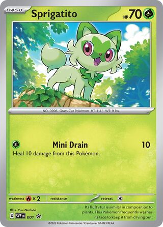 Sprigatito 1/209 from Scarlet & Violet Promos