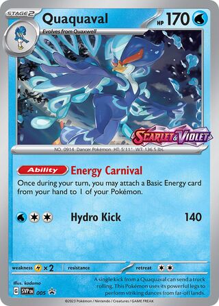Quaquaval 5/209 from Scarlet & Violet Promos