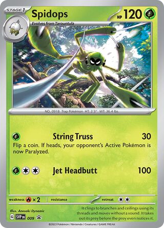 Spidops 9/209 from Scarlet & Violet Promos