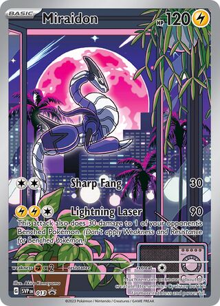 Miraidon 13/209 from Scarlet & Violet Promos