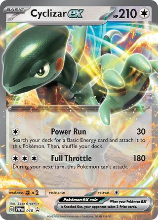 Cyclizar ex 18/209 from Scarlet & Violet Promos