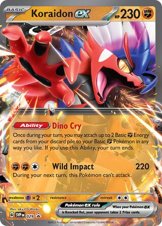 Koraidon ex 29/209 from Scarlet & Violet Promos