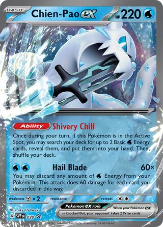 Chien-Pao ex 30/209 from Scarlet & Violet Promos