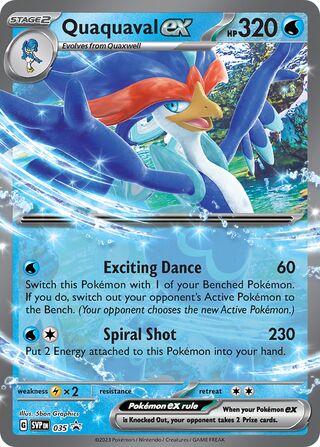 Quaquaval ex 35/209 from Scarlet & Violet Promos
