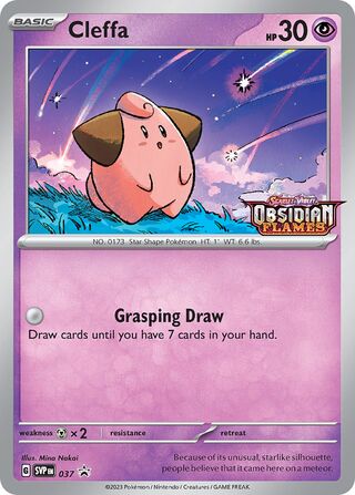 Cleffa 37/209 from Scarlet & Violet Promos