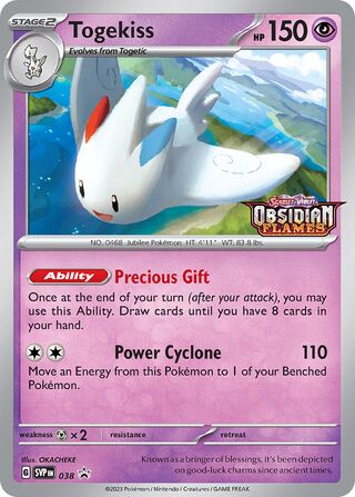 Togekiss 38/209 from Scarlet & Violet Promos