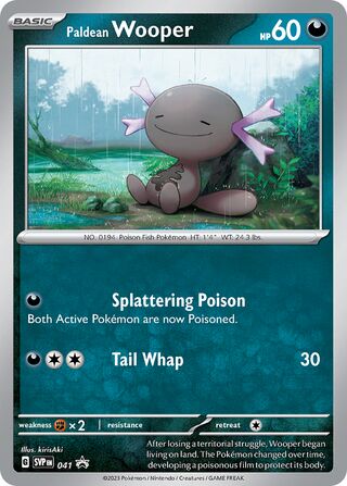 Paldean Wooper 41/209 from Scarlet & Violet Promos