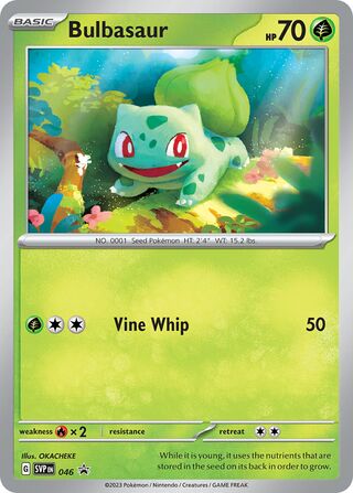 Bulbasaur 46/209 from Scarlet & Violet Promos