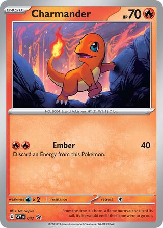 Charmander 47/209 from Scarlet & Violet Promos