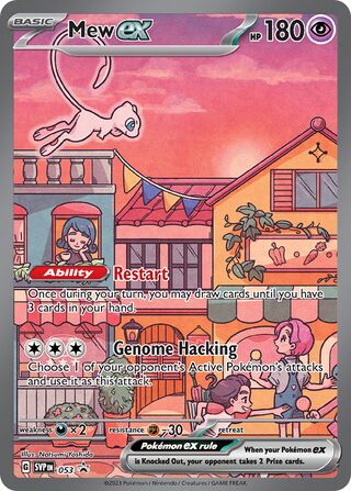 Mew ex 53/209 from Scarlet & Violet Promos