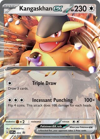 Kangaskhan ex 55/209 from Scarlet & Violet Promos