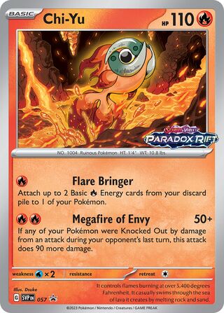 Chi-Yu 57/209 from Scarlet & Violet Promos