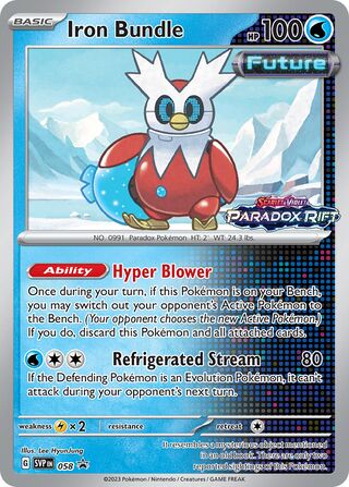 Iron Bundle 58/209 from Scarlet & Violet Promos