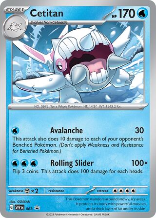 Cetitan 63/209 from Scarlet & Violet Promos