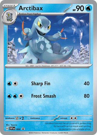 Arctibax 64/209 from Scarlet & Violet Promos