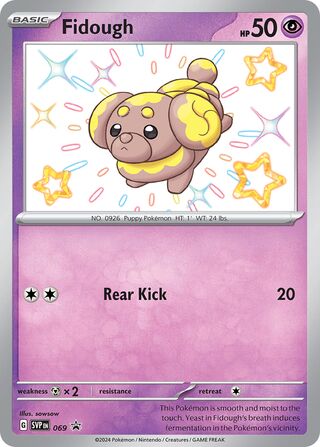 Fidough 69/209 from Scarlet & Violet Promos