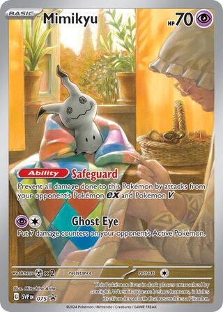 Mimikyu 75/209 from Scarlet & Violet Promos